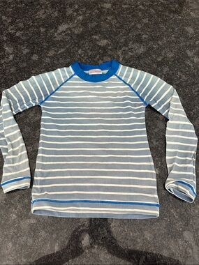 Hanna Andersson Long Sleeve Swim Shirt Rash Guard Size 5
